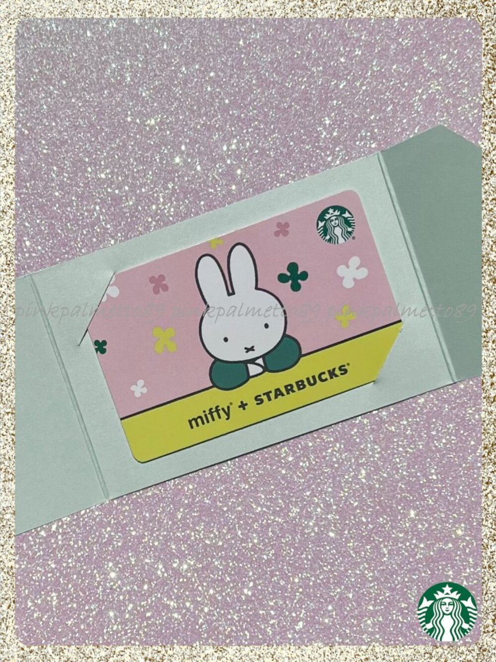 ✨🐇 2026 Miffy x Starbucks Collectible Limited Edition Gift Card w/ Envelope $0